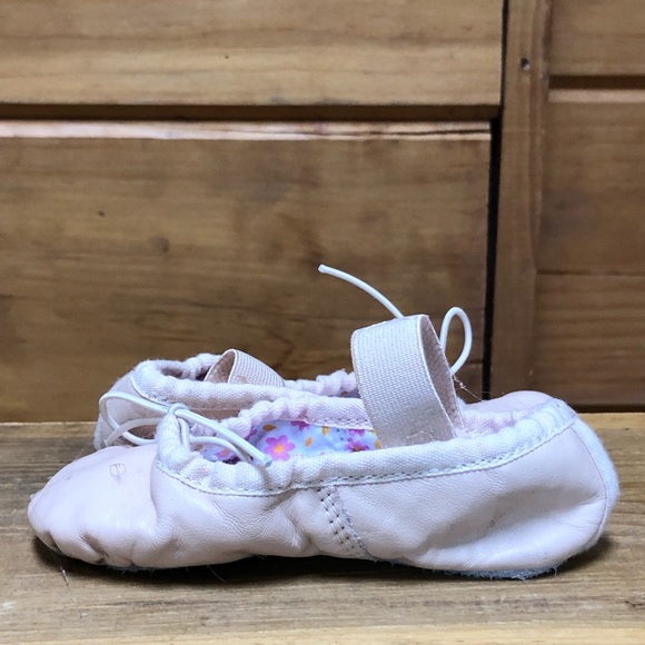 Capezio leather baby ballet pink Size 7 M - Picture 6 of 10